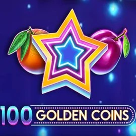 100 Golden Coins slot logo by Amusnet Interactive at Boomerang Casino