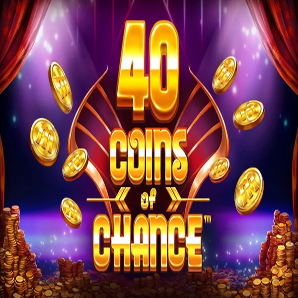 40 Coins of Chance online game logo by SYNOT Games on boomerangkazino.com