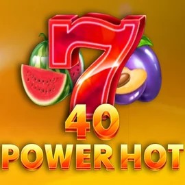 Official Slots logo: 40 Power Hot by Amusnet Interactive at Boomerang Casino