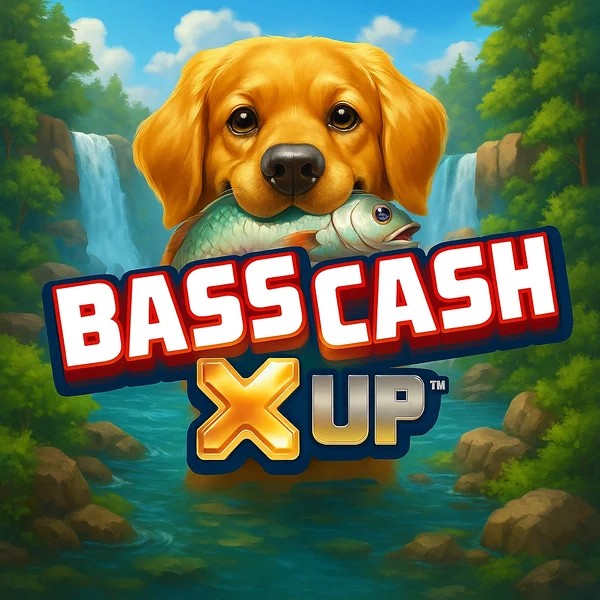 Bass Cash X UP slot visual from Alchemy Gaming available on boomerangkazino.com