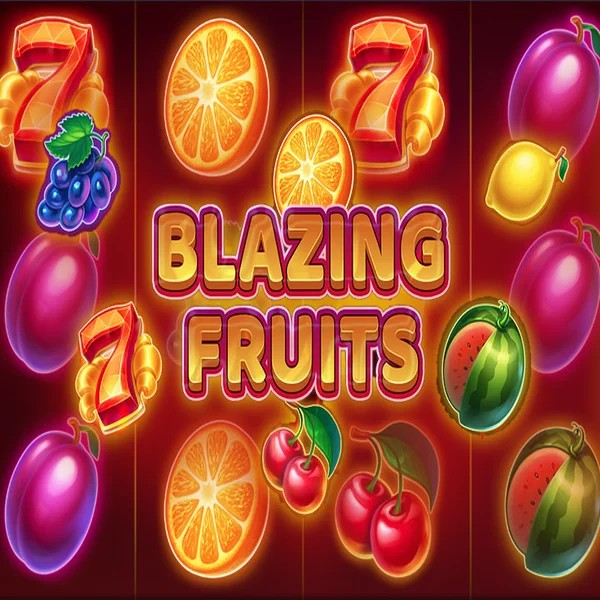 Blazing Fruits logo by Inbet Games at Boomerang Casino