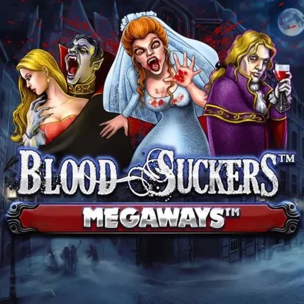 Blood Suckers Megaways by Red Tiger Gaming, showcased at boomerangkazino.com – game logo