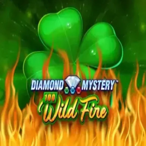 Diamond Mystery 100 Wild Fire game by Greentube – logo hosted on Boomerang Casino