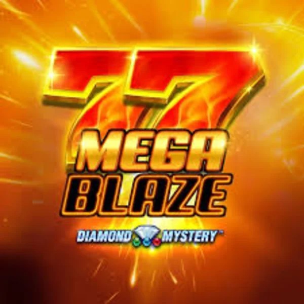 Diamond Mystery Mega Blaze slot icon by Greentube, available at Boomerang Casino