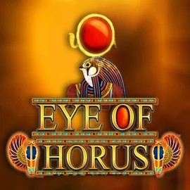 Eye of Horus slot logo by RTG (Reel Time Gaming) at Boomerang Casino