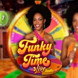 Funky Time game by Evolution – logo hosted on Boomerang Casino