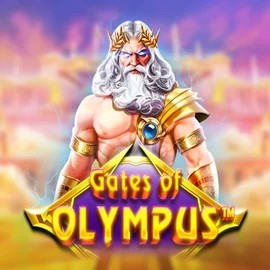 Gates of Olympus online game logo by Pragmatic Play on boomerangkazino.com