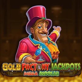 Gold Factory Jackpots Mega Moolah – slot by Aurum Signature Studios, featured at boomerangkazino.com