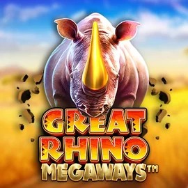 Official Slots logo: Great Rhino Megaways by Pragmatic Play at Boomerang Casino
