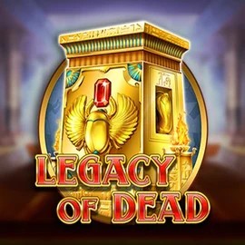 Legacy of Dead logo by Play’n GO at Boomerang Casino