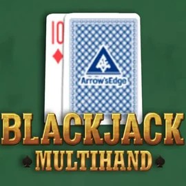 Multihand Blackjack online game logo by Pragmatic Play on boomerangkazino.com