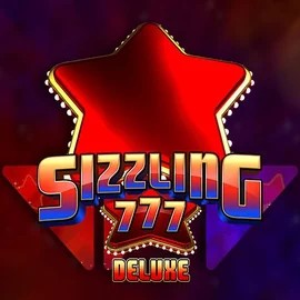 Sizzling 777 Deluxe slot logo by Wazdan at Boomerang Casino