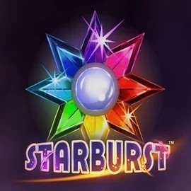 Starburst logo by NetEnt Boomerang Casino