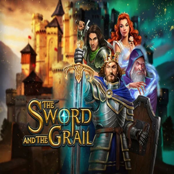 The Sword and the Grail casino game by Play’n GO – featured logo at Boomerang Casino