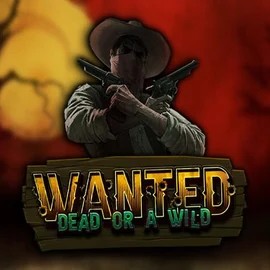 Wanted Dead or a Wild by Hacksaw Gaming, showcased at boomerangkazino.com – game logo