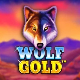 Wolf Gold slot logo by Pragmatic Play at Boomerang Casino